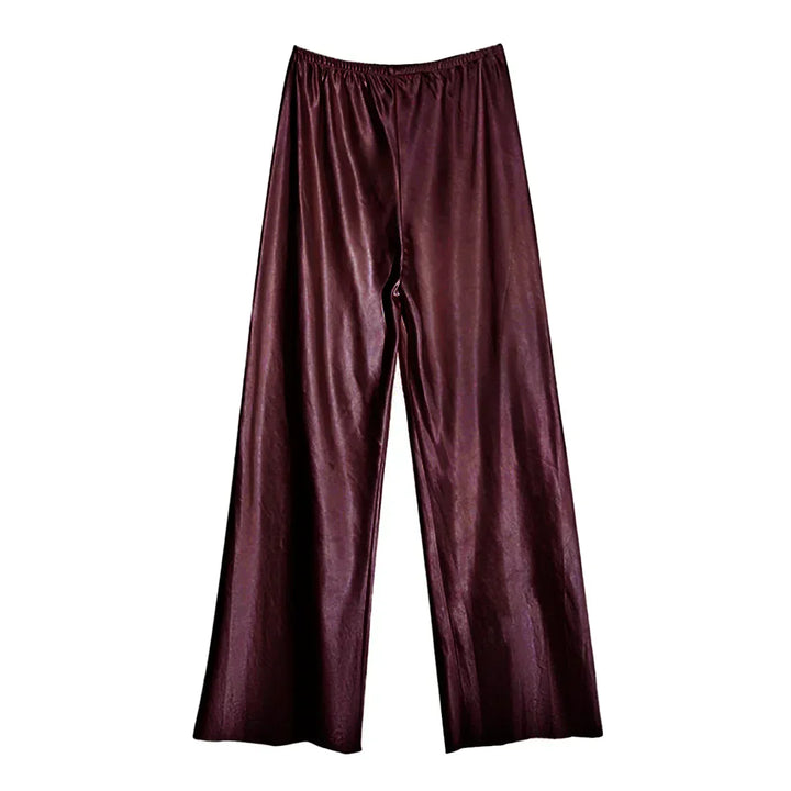 Emma & Lilly| Satin Trousers with Wide Legs