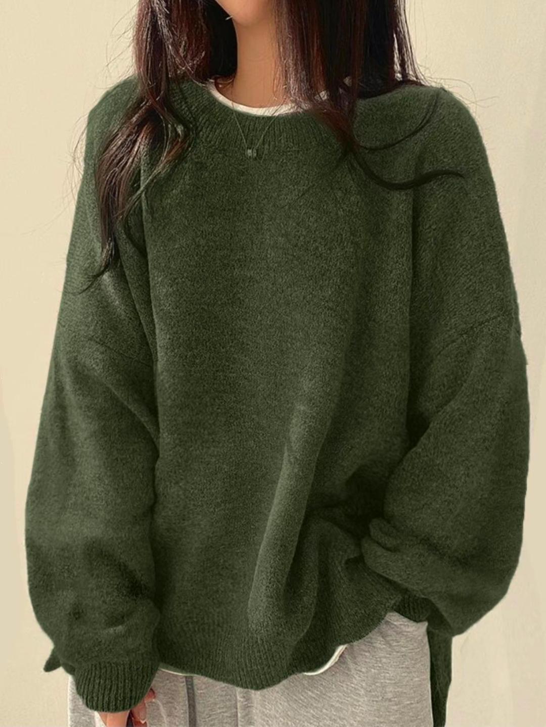 BILOG™ - Casual Long Sleeve Round Neck Sweater