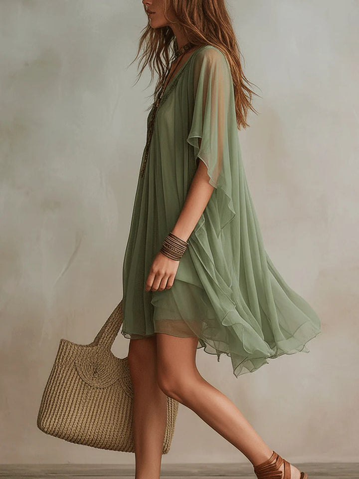 ORLAITH | FLOUNCY MINI DRESS