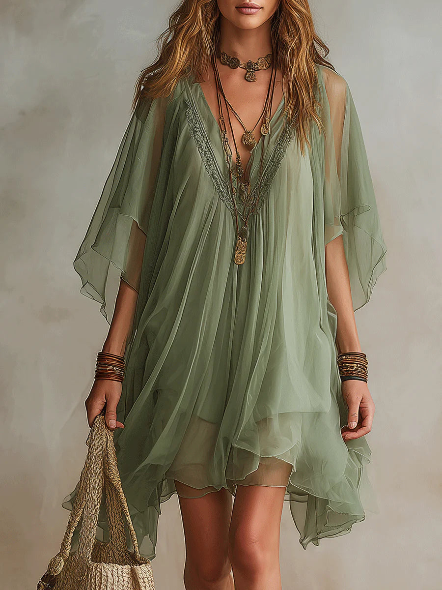 ORLAITH | FLOUNCY MINI DRESS
