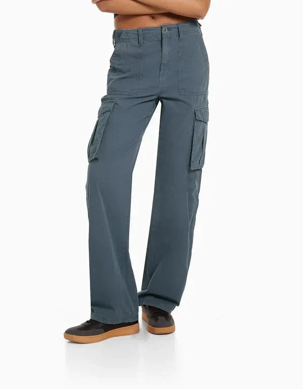 Emma & Lilly| Straight Cargo Trousers