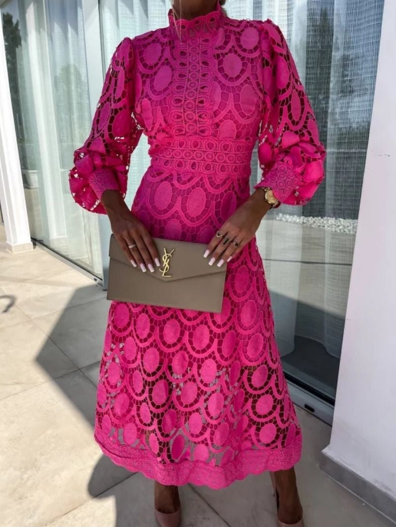ORLA | ELEGANT LACE MIDI DRESS